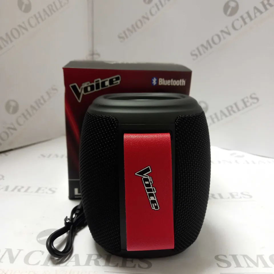 THE VOICE LEGEND BLUETOOTH SPEAKER WITH RGB LIGHTS