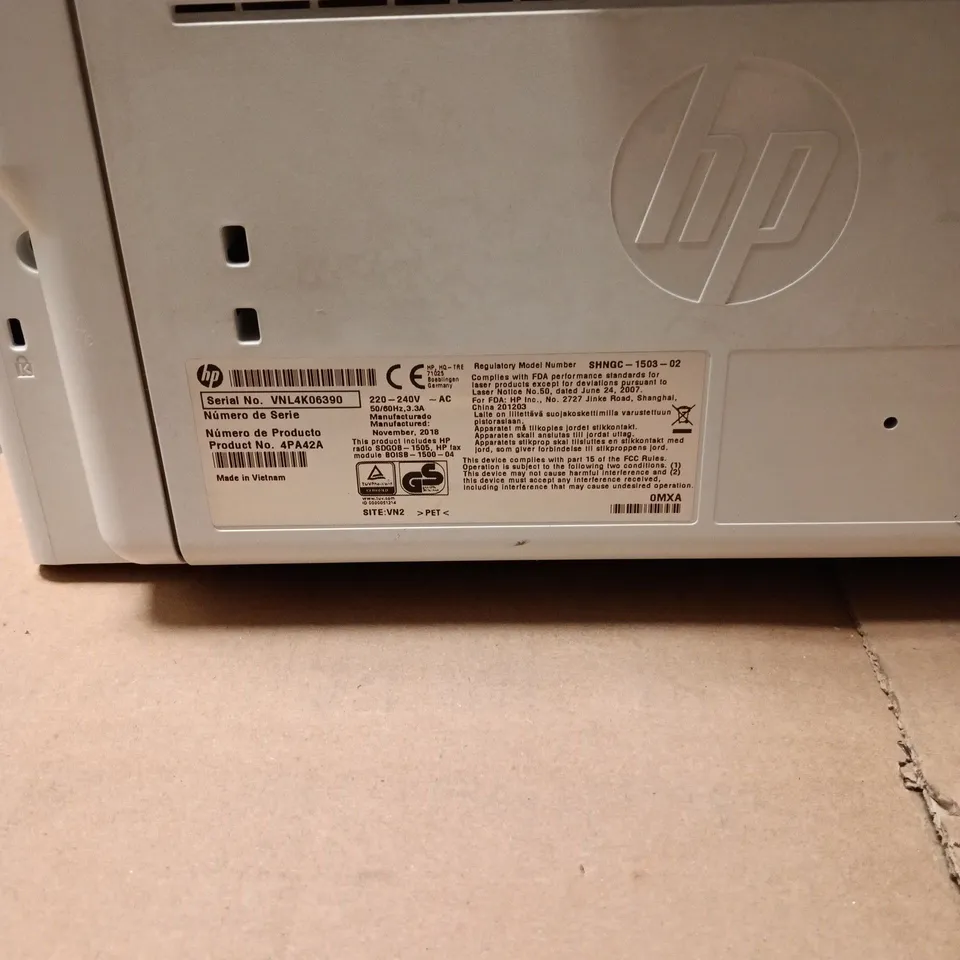 HP LASERJET PRO MFP M227FDW UNBOXED WITH NO ACCESSORIES 