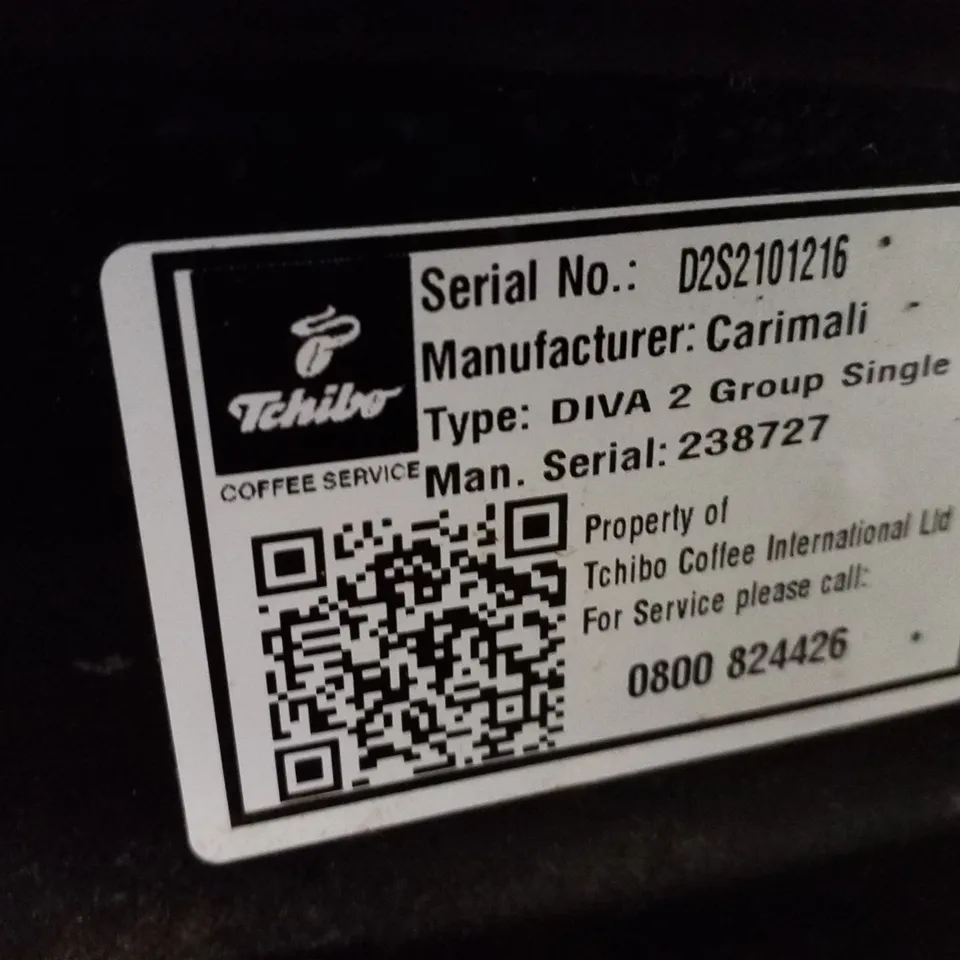 CARIMALI DIVA PRO 2 GROUP COFFEE MACHINE