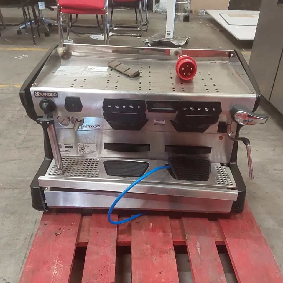 RANCILIO CLASSE 7 2 GROUP COMMERCIAL COFFEE MACHINE WITH ISTEAM