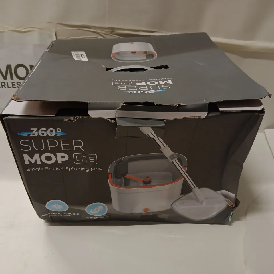 360° SUPER MOP LITE SPIN MOP – BOXED