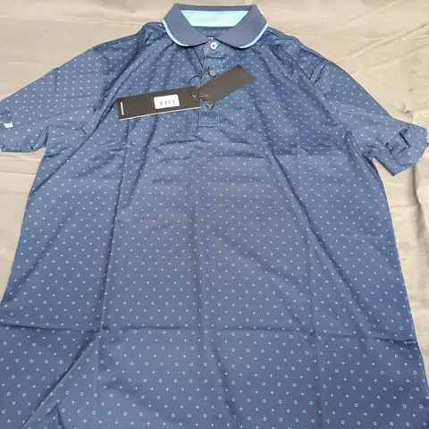 DRUIDS XO POLO IN NAVY SIZE M