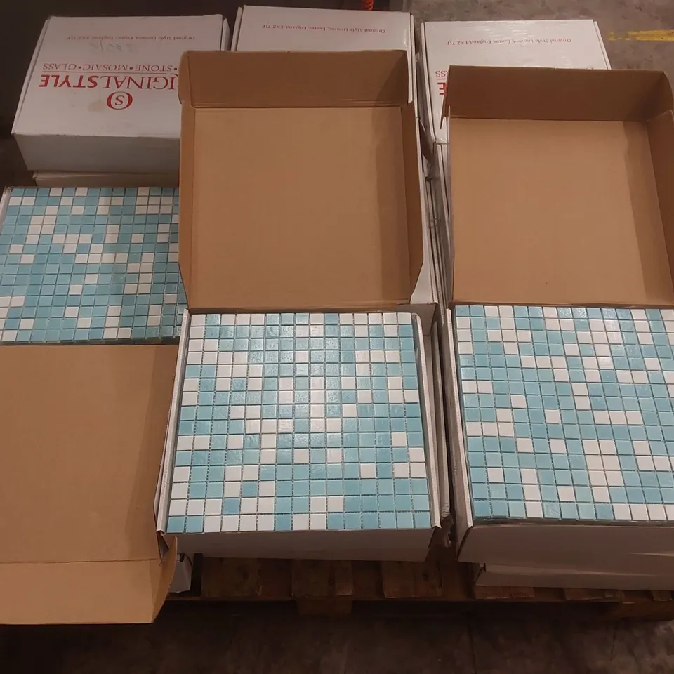 PALLET CONTAINING APPROXIMATELY 500x BRAND NEW MOSAIC TILES