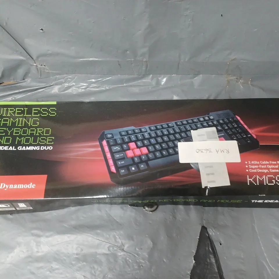 DYNAMODE KMG9000-W WIRELESS GAMING KEYBOARD AND MOUSE
