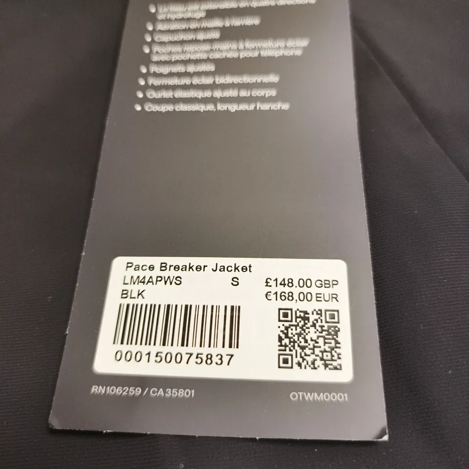LULULEMON PACE BREAKER JACKET – BLACK, UK SIZE S
