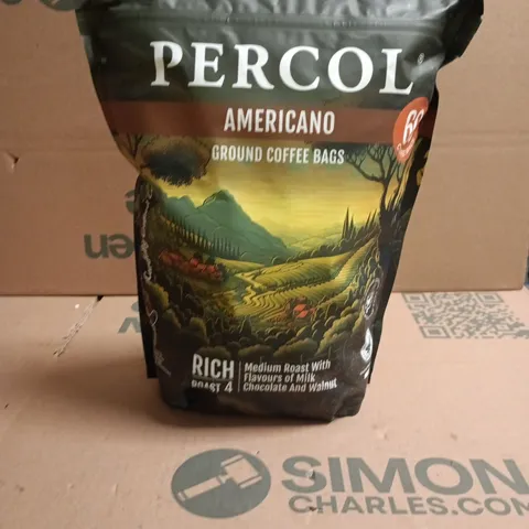 PERCOL AMERICANO GROUND COFFEE – RESEALABLE BAG