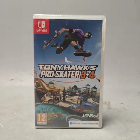 NINTENDO SWITCH GAME TONY HAWKS PRO SKATER 3+4