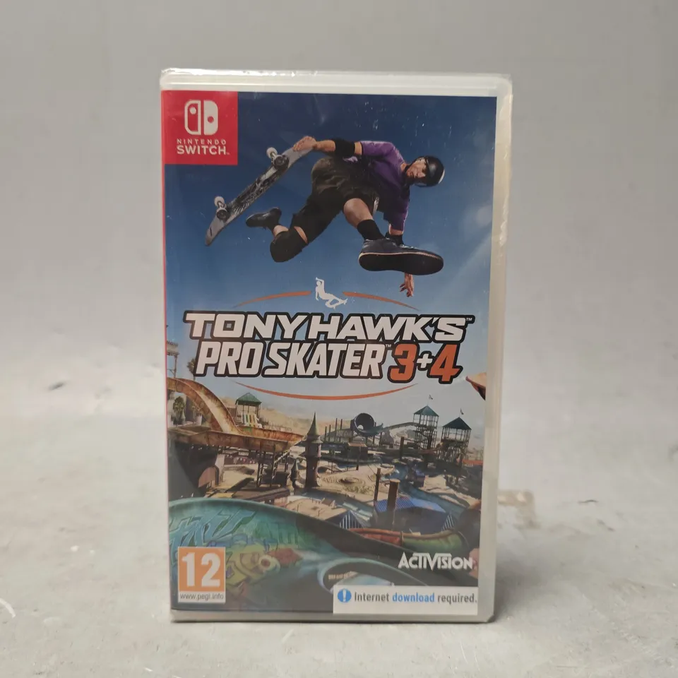 NINTENDO SWITCH GAME TONY HAWKS PRO SKATER 3+4