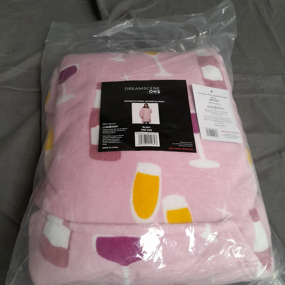 DREAM SCENE PRINT HOODIE BLANKET 