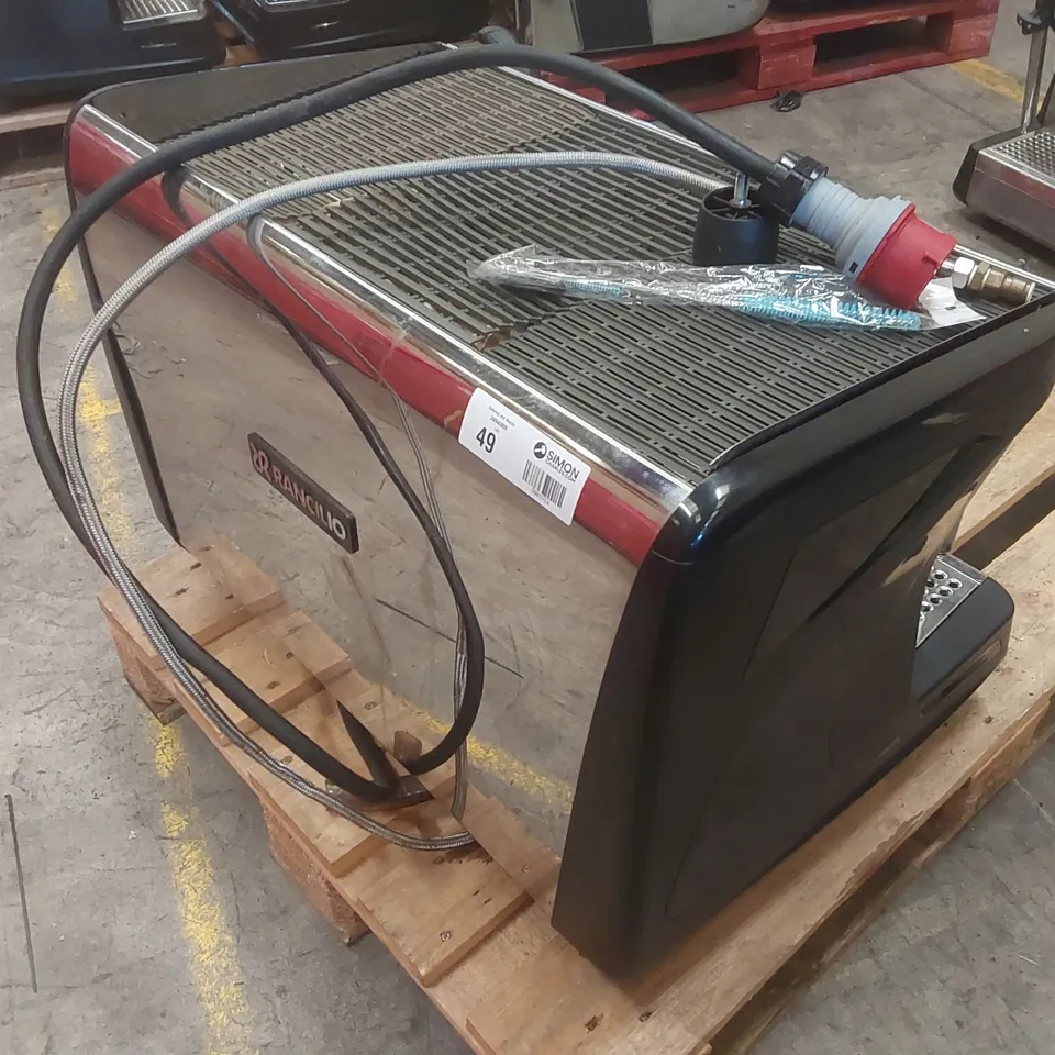 RANCILIO CLASSE 7 2 GROUP COMMERCIAL COFFEE MACHINE WITH ISTEAM