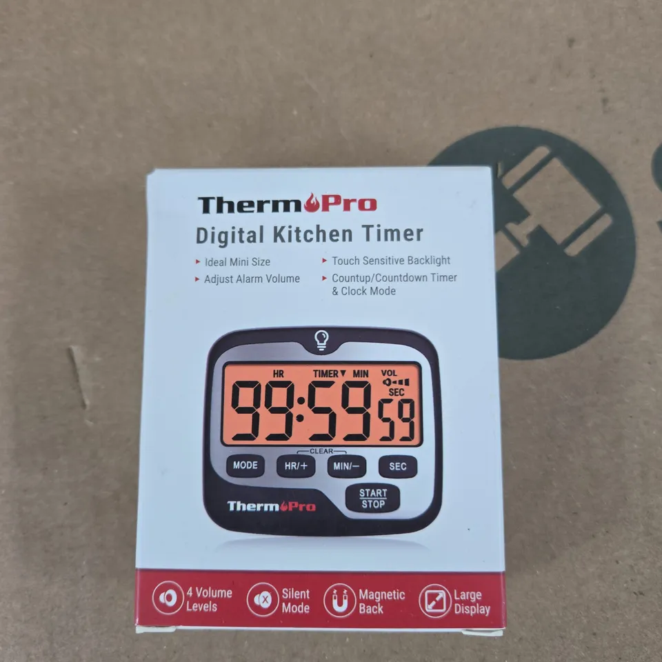 THERMOPRO DIGITAL KITCHEN TIMER – BOXED