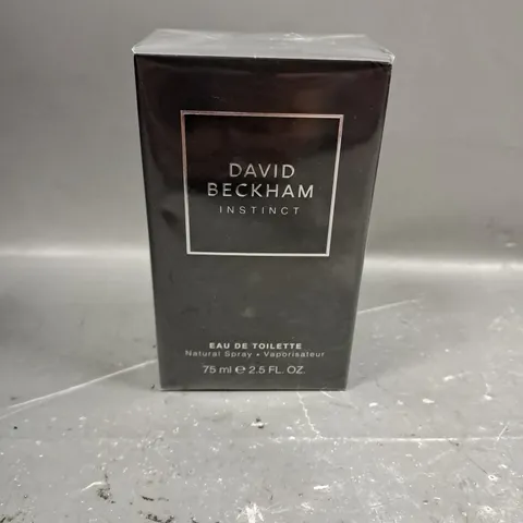 BOXED AND SEALED DAVID BECKHAM INSTINCET EAU DE TOILETTE 75ML