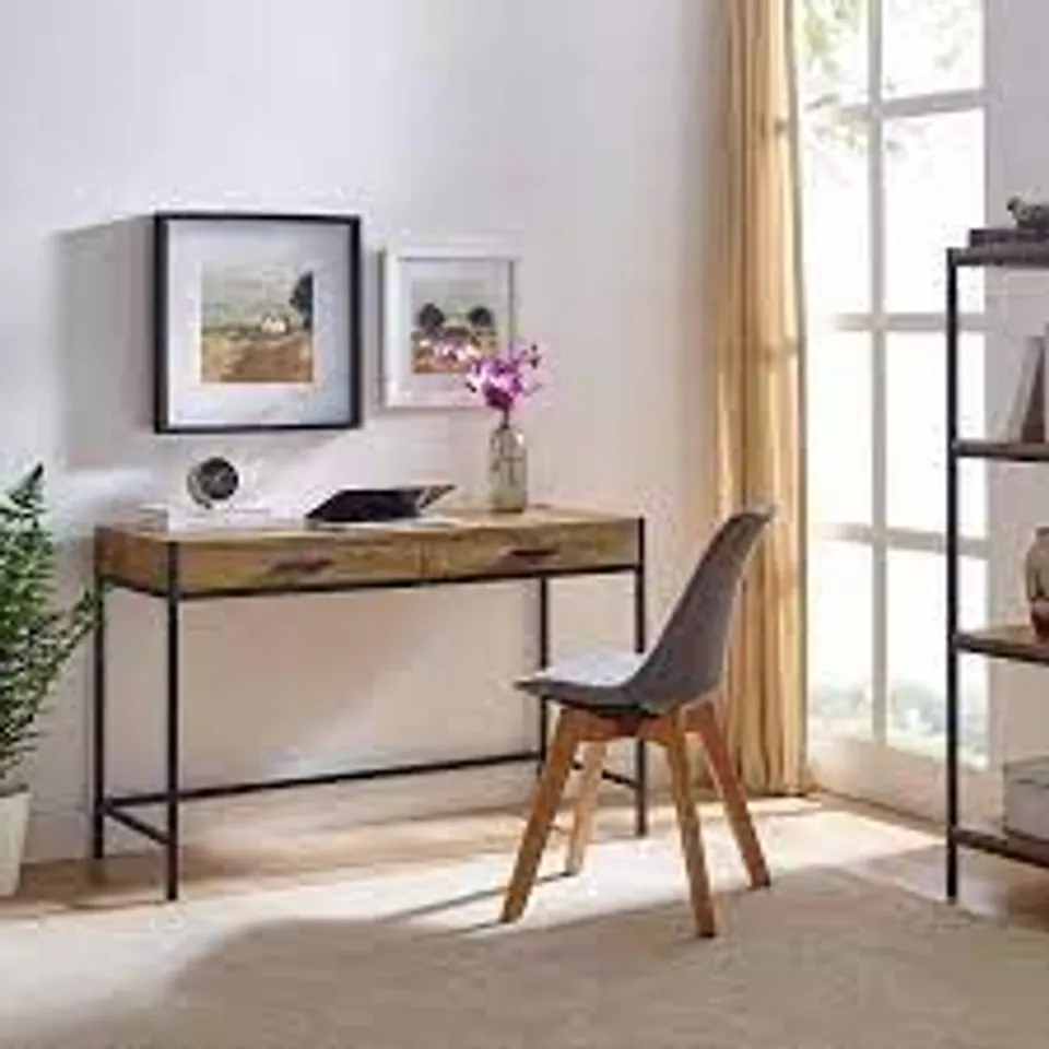 BOXED WRITING DESK BROWN 