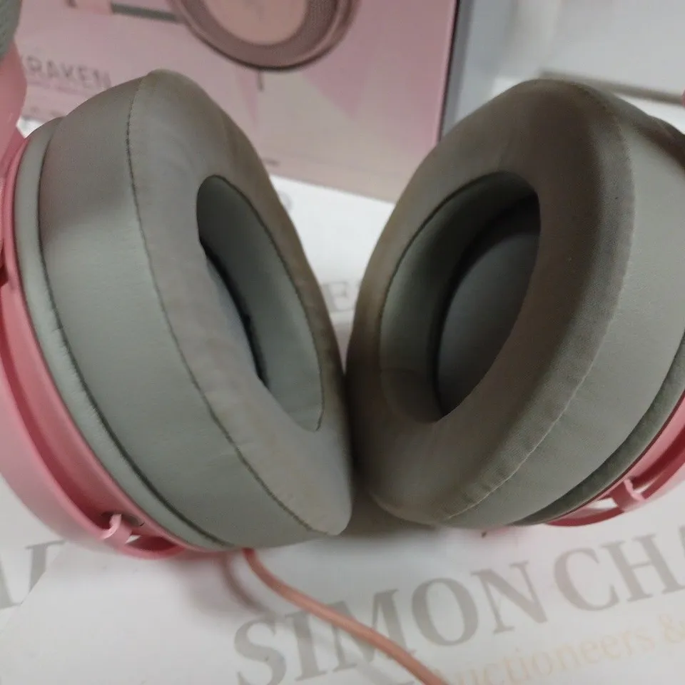 RAZER KRAKEN MULTI-PLATFORM WIRED HEADSET - PINK