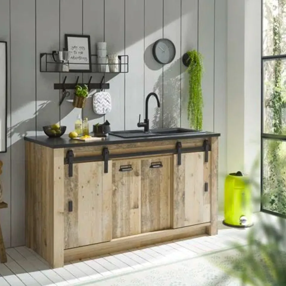 BOXED SHERWOOD KITCHEN PANTRY (3 BOXES)