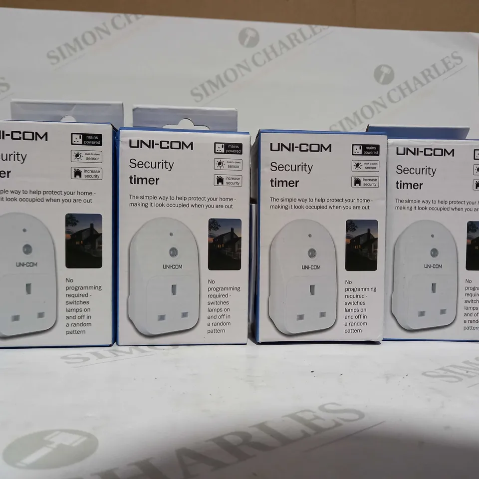 UNI-COM SET OF 4 SECURITY TIMERS