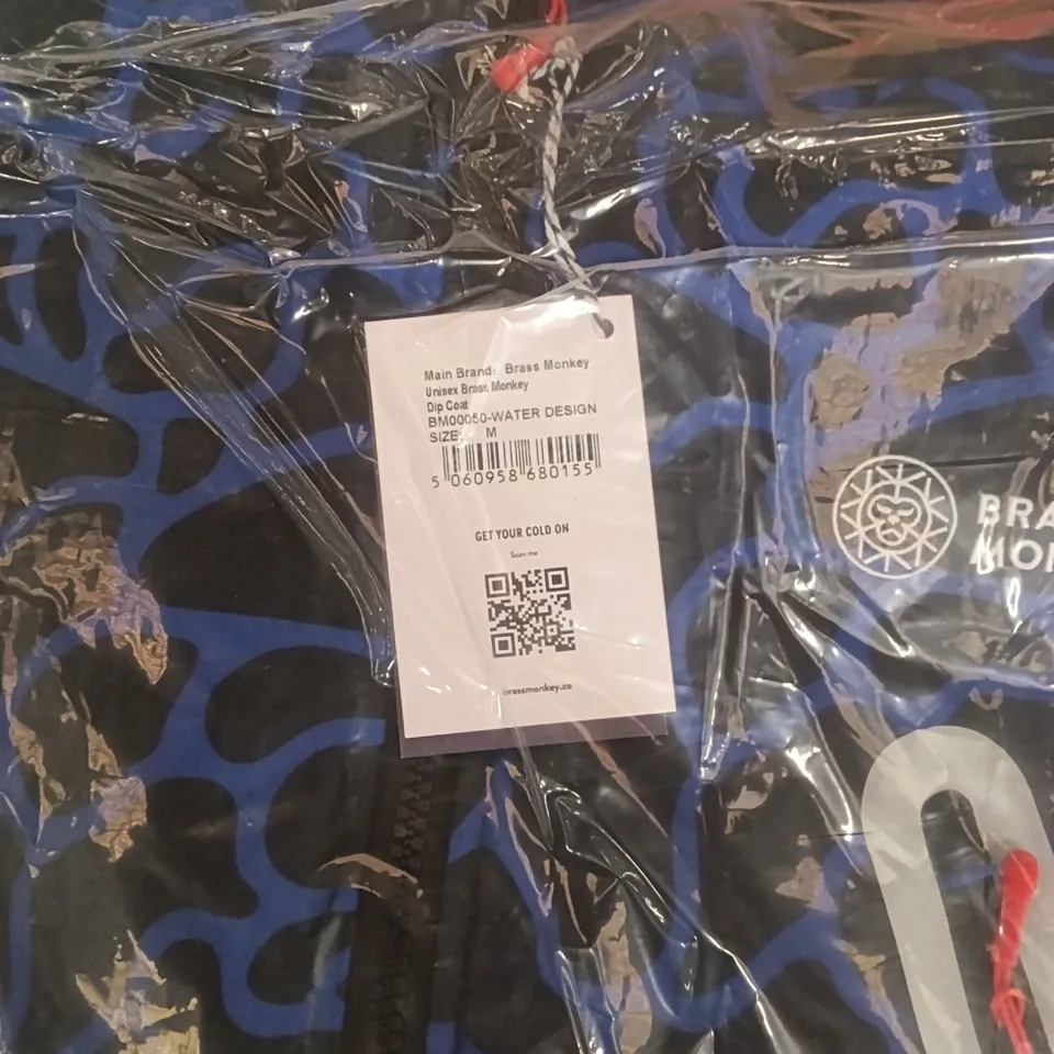 BRAND NEW BRASS MONKEY COAT - WATER DESIGN SIZE MEDIUM 