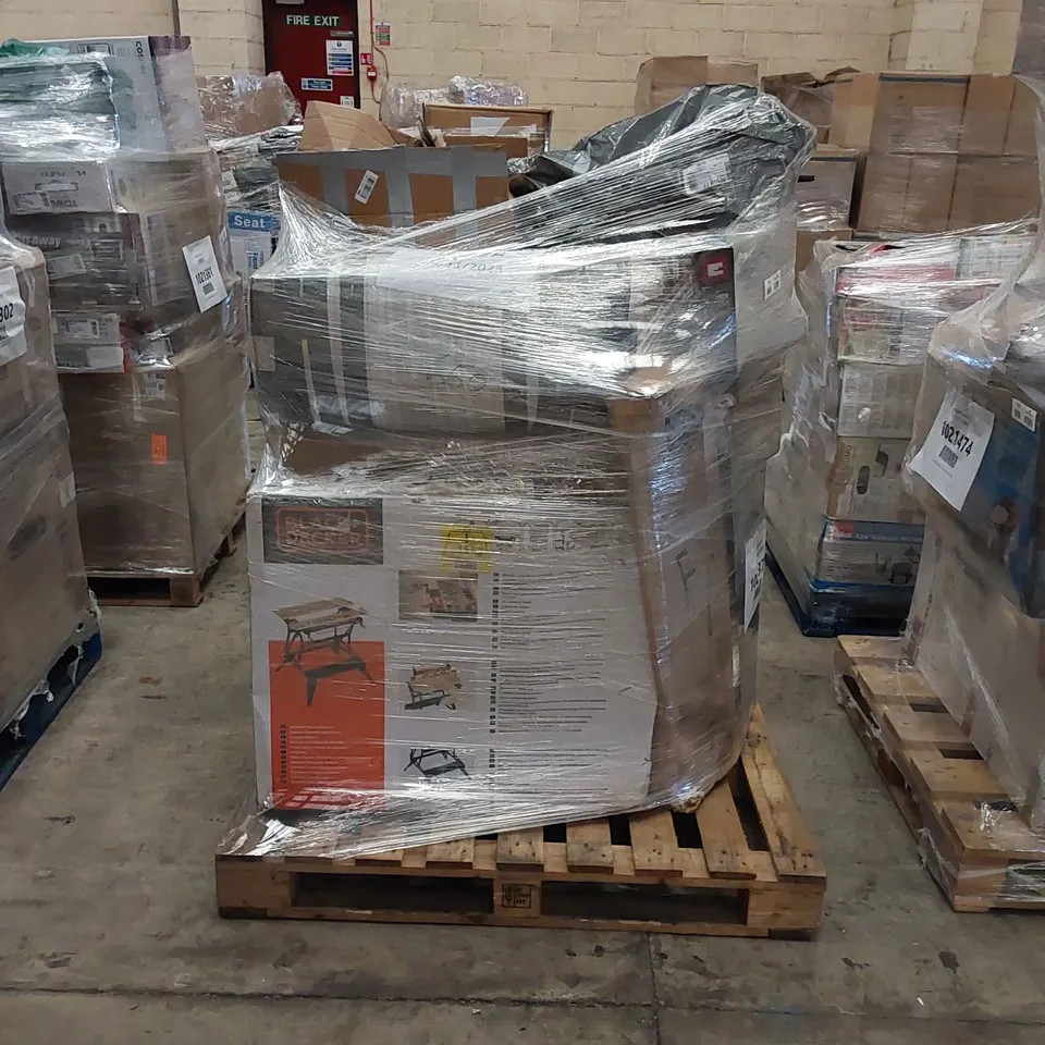 PALLET OF APPROXIMATELY 10 ASSORTED ELECTRONIC AND HOUSEHOLD ITEMS TO INCLUDE 