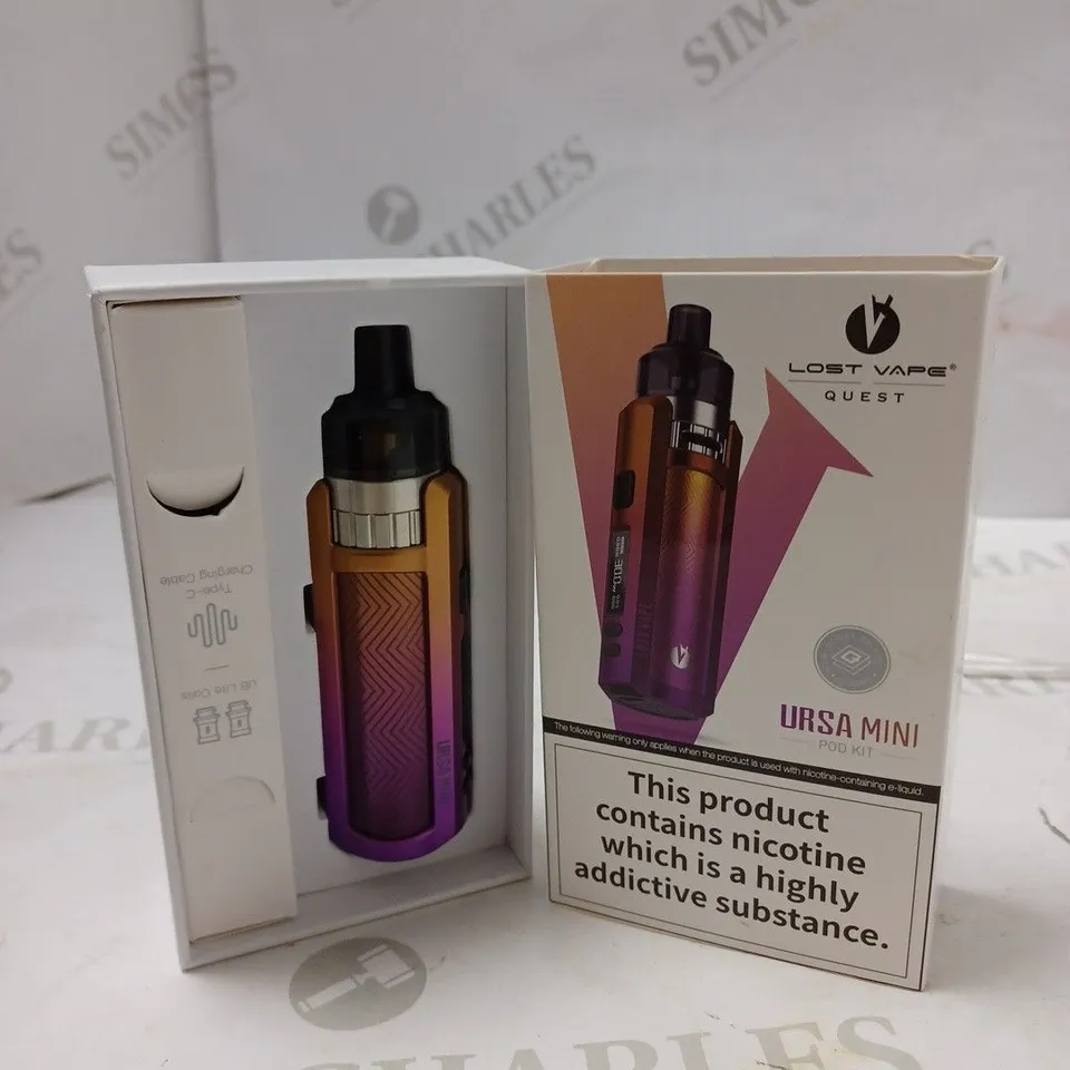 BOXED LOST VAPE QUEST URSA MINI POD KIT - PHANTOM PURPLE.