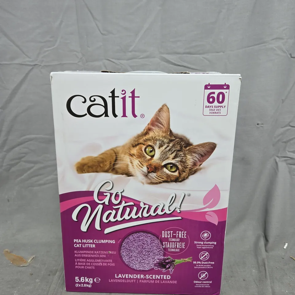 CATIT GO NATURAL! LAVENDER-SCENTED CAT LITTER