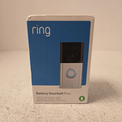 SEALED RING BATTERY DOORBELL PLUS