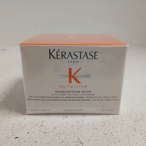 KERASTASE MASQUINTENSE RICHE NUTRITIVE HAIR MASK – 200 ML