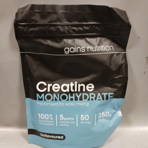 GAINS NUTRITION CREATINE MONOHYDRATE (250g)