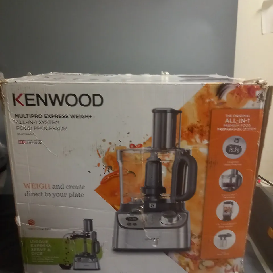 KENWOOD MULTIPRO EXPRESS WEIGH+ ALL-IN-1 SYSTEM FOOD PROCESSOR