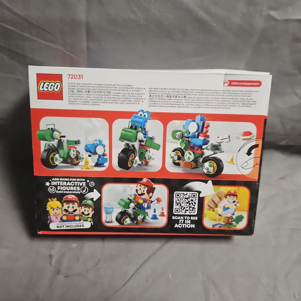 LEGO SUPER MARIO 72031 YOSHI BIKE – 133 PIECES, BOXED
