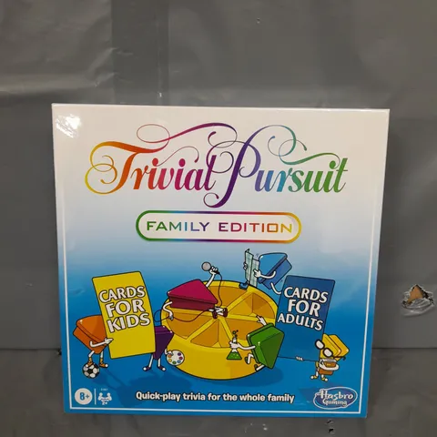 BOXED AND SEALED TRIVIAL PURSUIT FAMILY EDITION