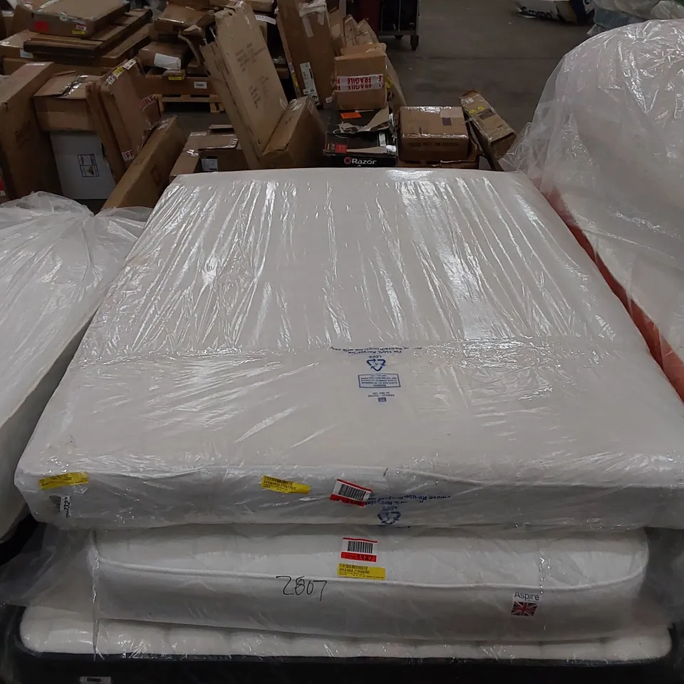 QUALITY BAGGED 5' SERENITY HYBRID COIL AND MEMORY FOAM MATTRESS 