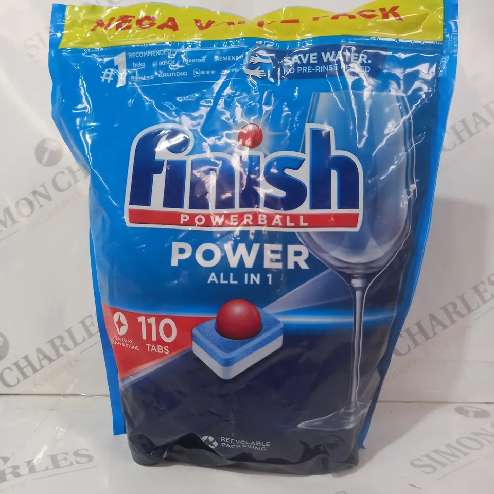FINISH POWERBALL ALL IN 1 PACK OF 110 TABS