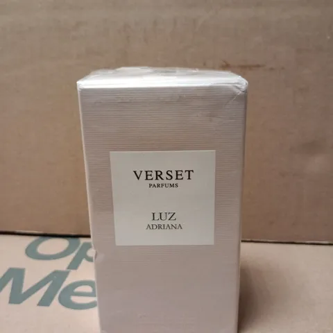 BOXED AND SEALED VERSET PARFUMS "LUZ ADRIANA" EAU DE PARFUM, 100ML