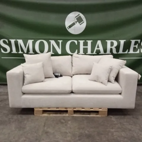 DESIGNER 3 SEATER FABRIC SOFA