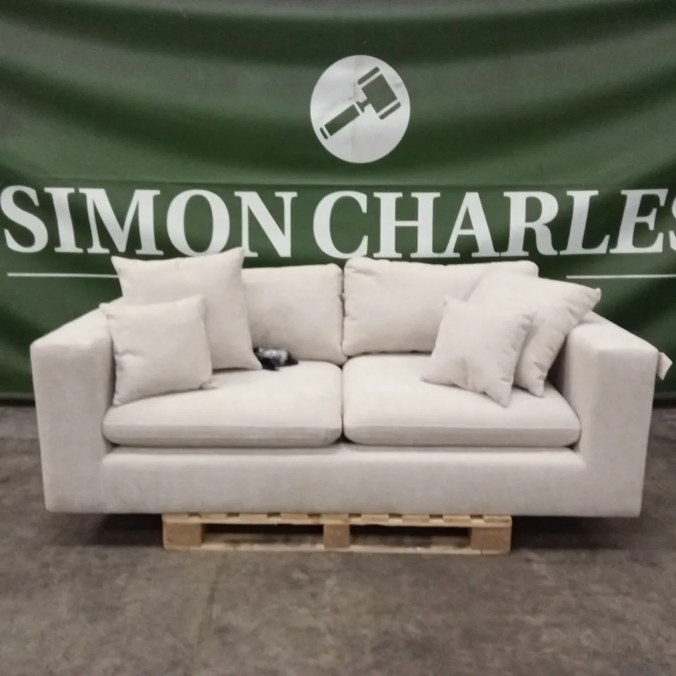 DESIGNER 3 SEATER FABRIC SOFA