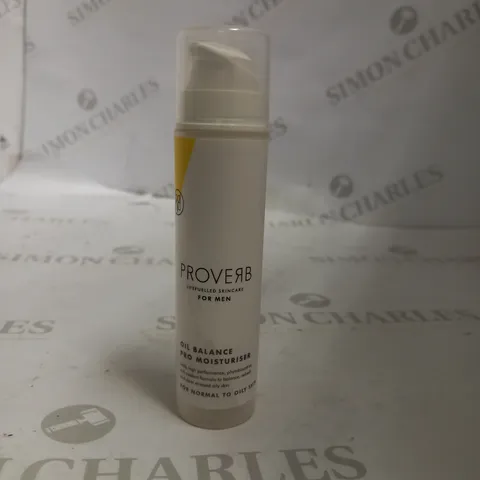 PROVERB LIFE FUELLED SKINCARE FOR MEN OIL BALANCE PRO MOISTURISER