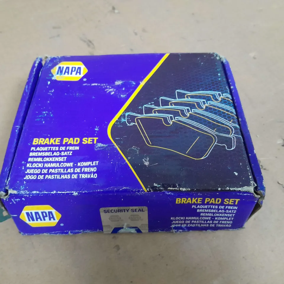 NAPA BRAKE PAD SET NBP1230