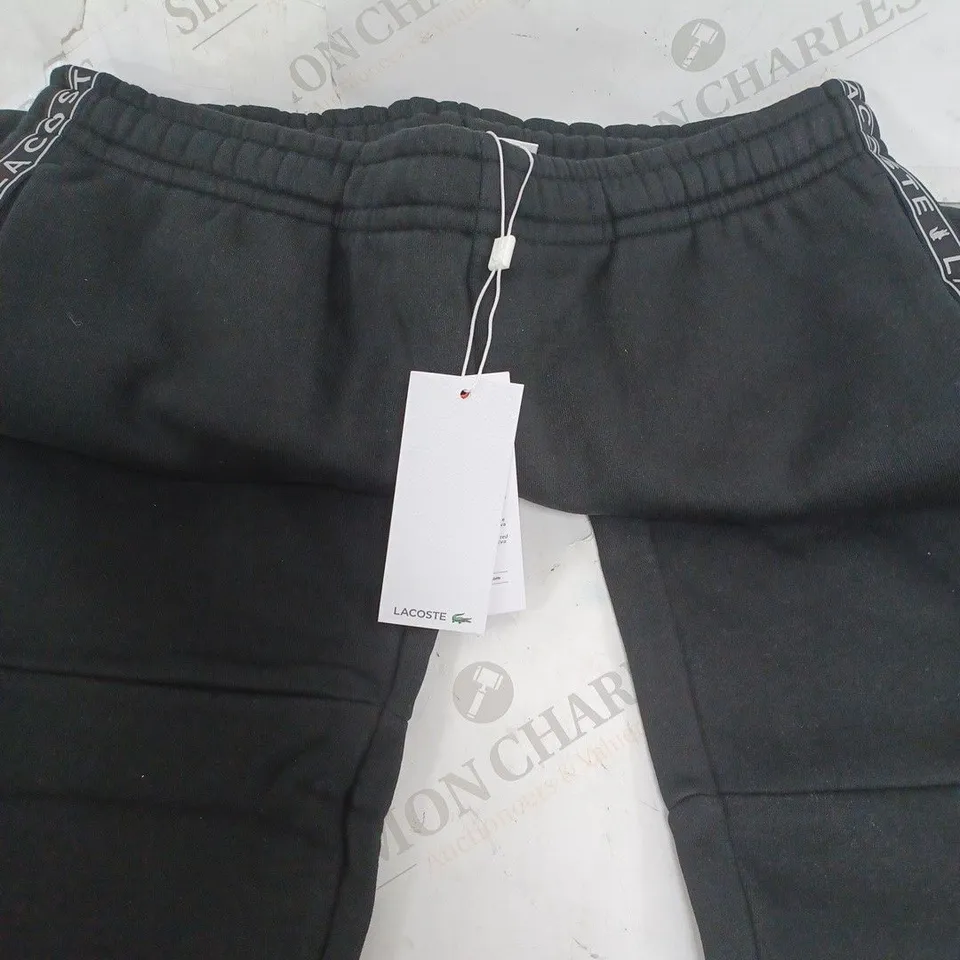 LACOSTE STAP PANTS BLACK SIZE M