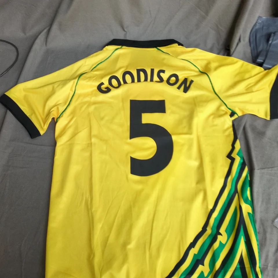 JAMAICA FOOTBALL FEDERATION KAPPA SOCCER JERSEY – GOODISON #5 (UK XL / EU XL)