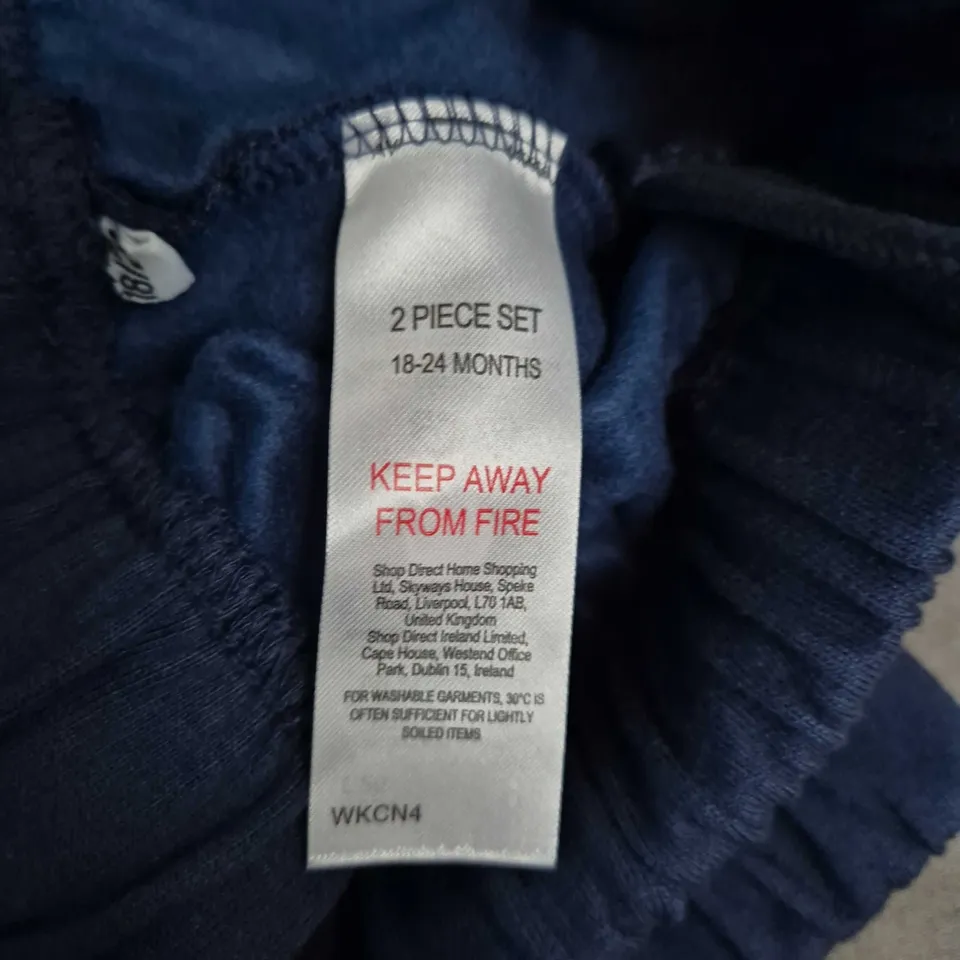 Bluey Kids' Navy 2-Piece Hoodie & Jogger Set, 18-24 Months