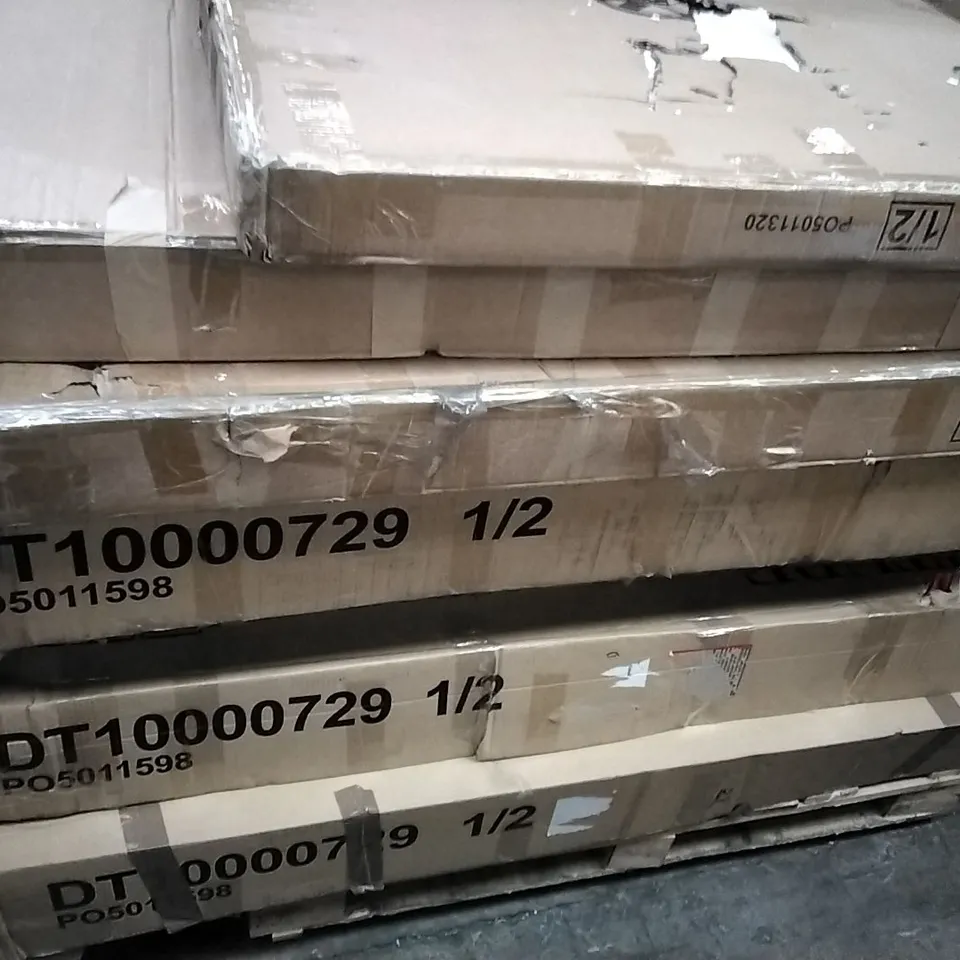 PALLET OF ASSORTED DAMAGED/INCOMPLETE FURNITURE PARTS