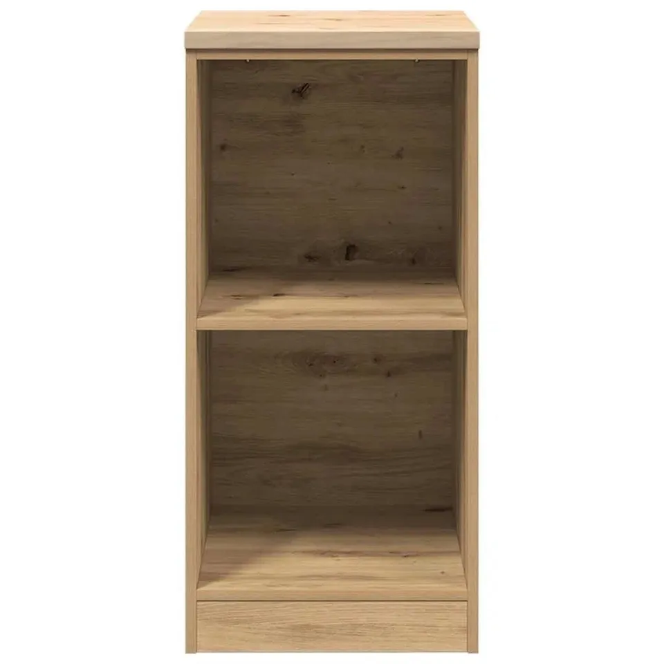 BOXED SOLID WOOD SINGLE STORAGE CABINET 85CM H × 40CM W × 51CM D