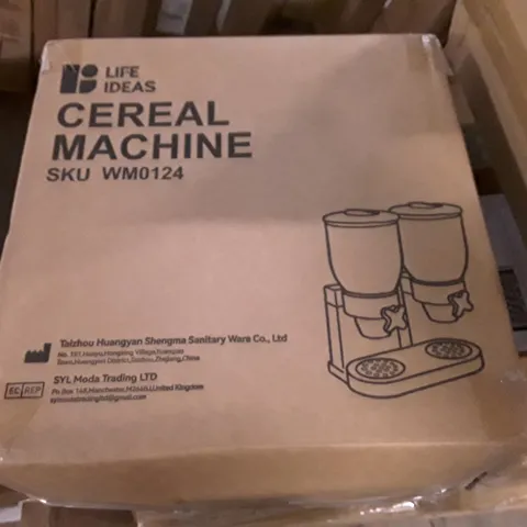 BOXED LIFE IDEAS CEREAL MACHINE - BLACK 