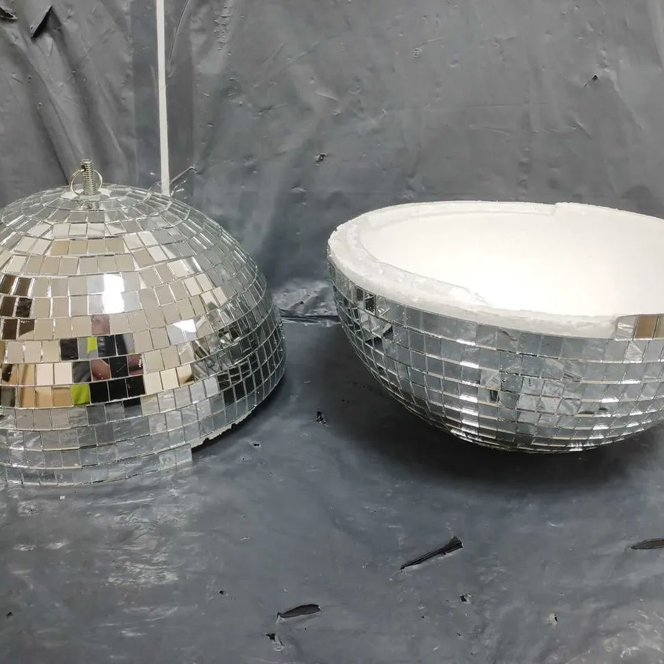 UNBRANDED POLYSTYRENE GLITTER DISCO BALL