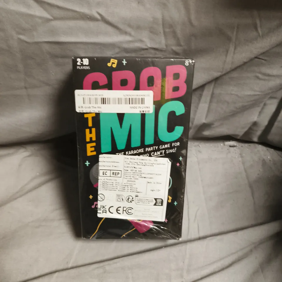 GRAB THE MIC – THE KARAOKE PARTY GAME (2–10 PLAYERS)
