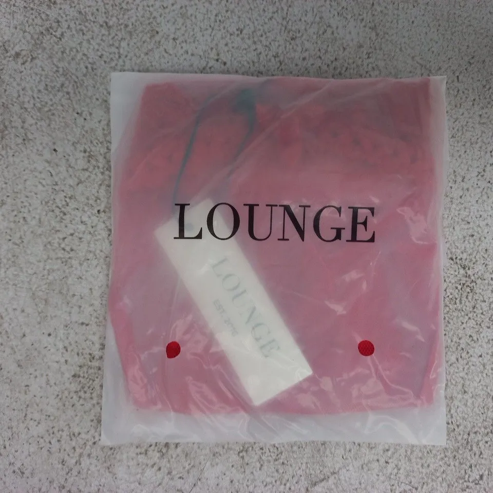BAGGED LOUNGE REVEAL THONG IN RED SIZE LARGE