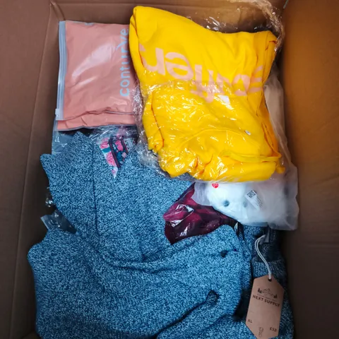 APPROXIMATELY 20 ASSORTED CLOTHING AND FASHION PRODUCTS IN VARIOUS STYLES AND SIZES - COLLECTION ONLY