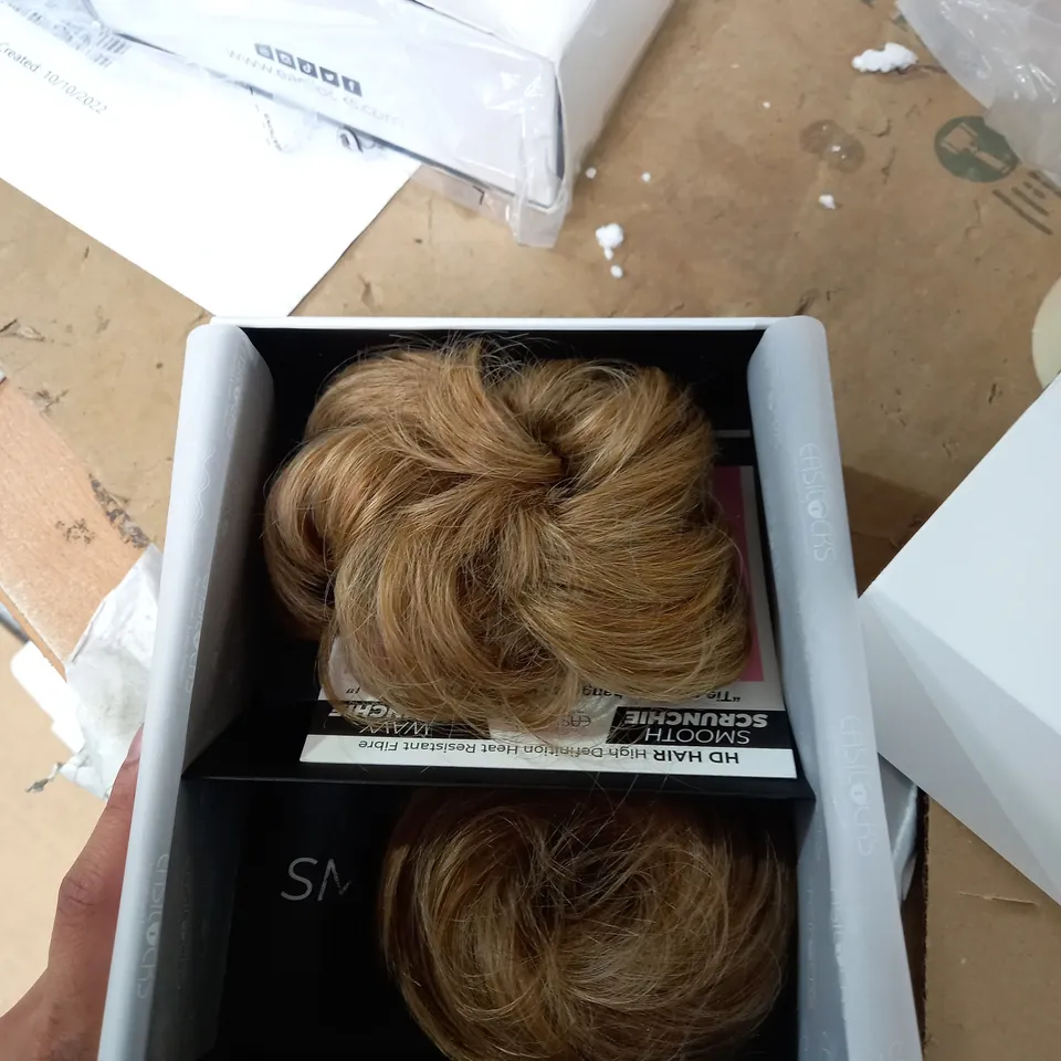 EASILOCKS SET OF SCRUNCHIES - LIGHTEST BROWN 
