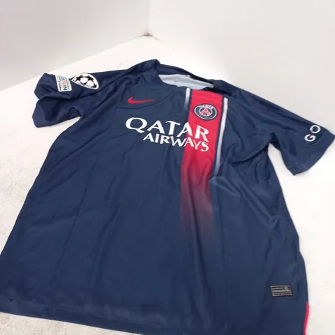 NIKE PSG PARIS SAINT-GERMAIN MBAPPÉ 7 JERSEY – DRI-FIT, NAVY, 3XL