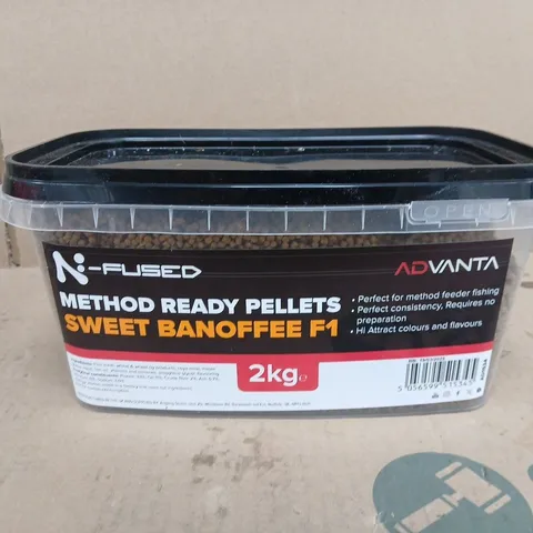 N-FUSED METHOD READY PELLETS – SWEET BANOFFEE F1, 2KG (ADVANTA)